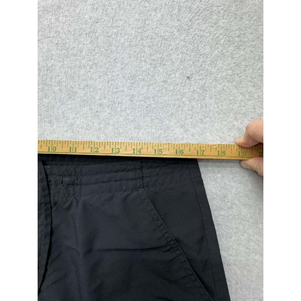 Patagonia Shorts Womens 12 Black Cargo Outdoor Drawstring Waist Pocket Hiking - Picture 5 of 14